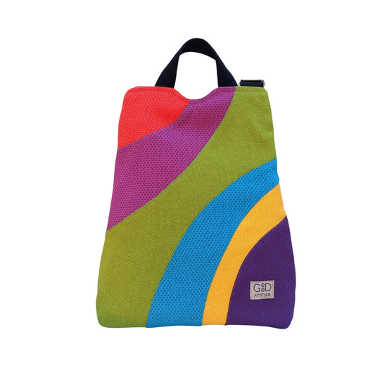 Mochila antirrobo Viento arco iris PEQUEÑA