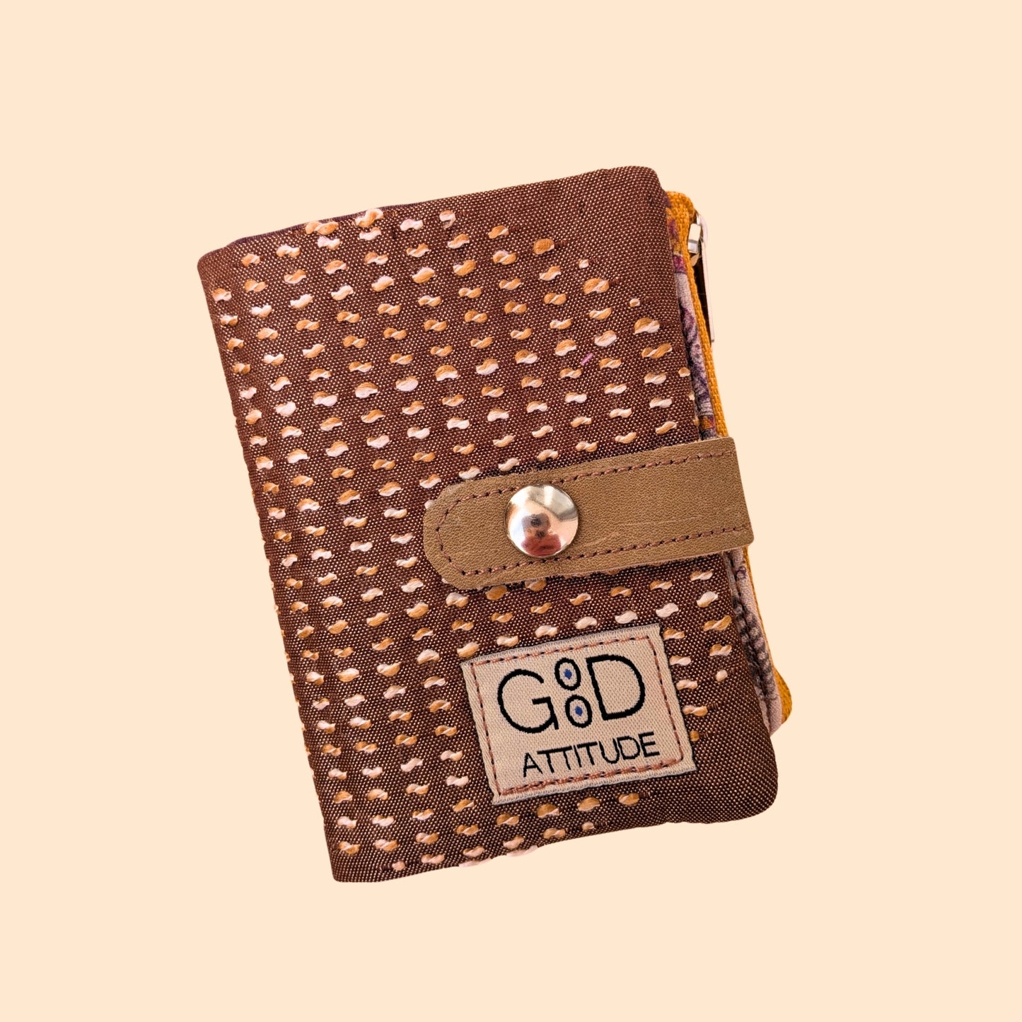 Cartera Minima sashiko