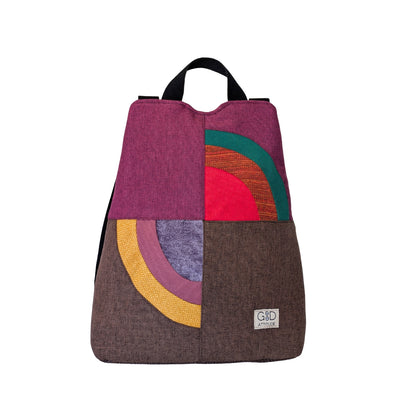 Mochila antirrobo Amanecer choco y mora