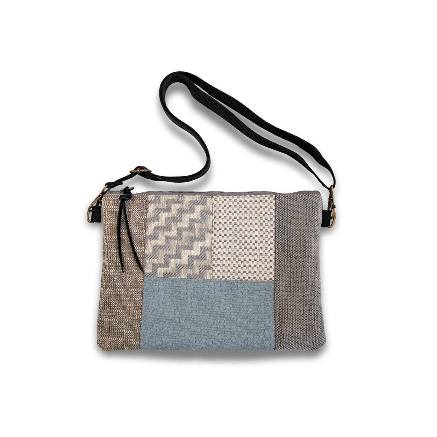 Bolso yin yang nero y gris