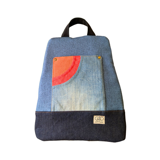 Mochila antirrobo Pocket vaquereo naranja nº57