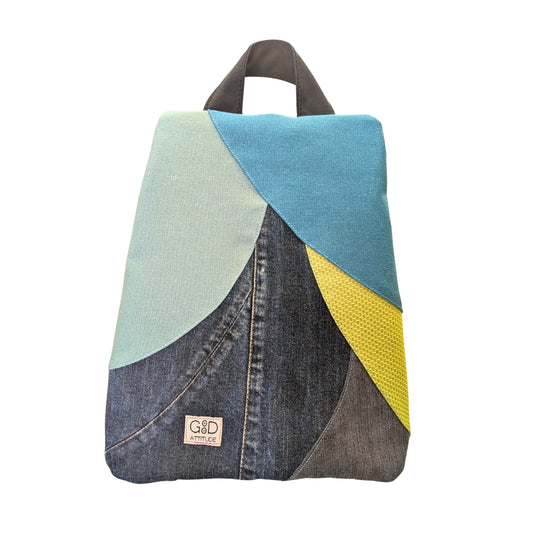 Mochila antirrobo Irati  Vaquero verde nº 133