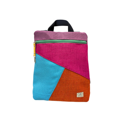 Mochila antirrobo artesanal Domes multicolor 3