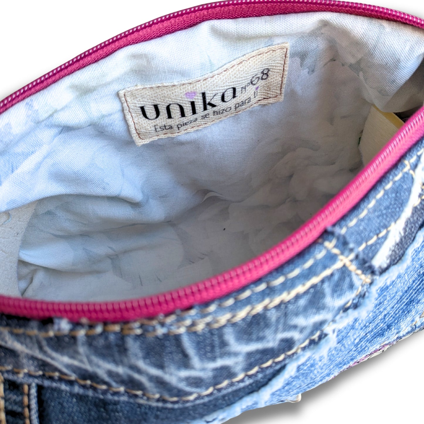 Bolso Joya Mini artesanal Special denim nº 68