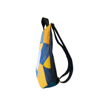 Mochila antirrobo Espigas vaquero amarillo nº 77