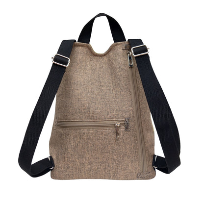 Mochila antirrobo Espigas salvia y azul
