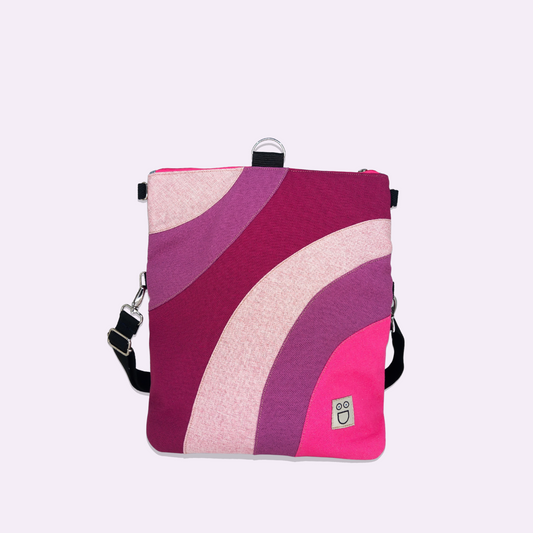 Bolso Camaleón rosa y gris