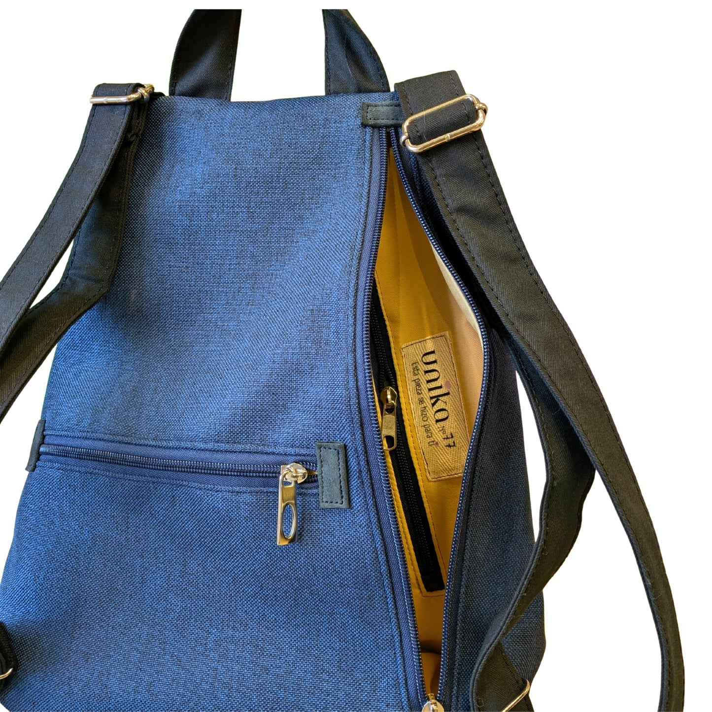 Mochila antirrobo Espigas vaquero amarillo nº 77