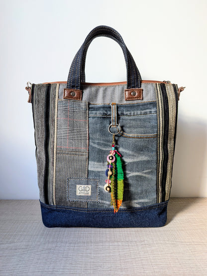 Bolso tote bag upcycling UNIKA nº 31