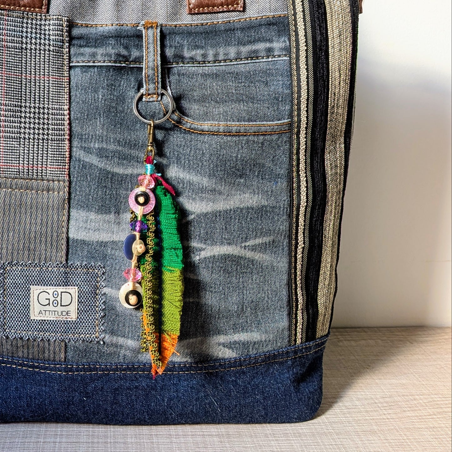 Bolso tote bag upcycling UNIKA nº 31