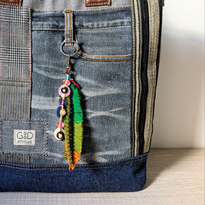 Bolso tote bag upcycling UNIKA nº 31