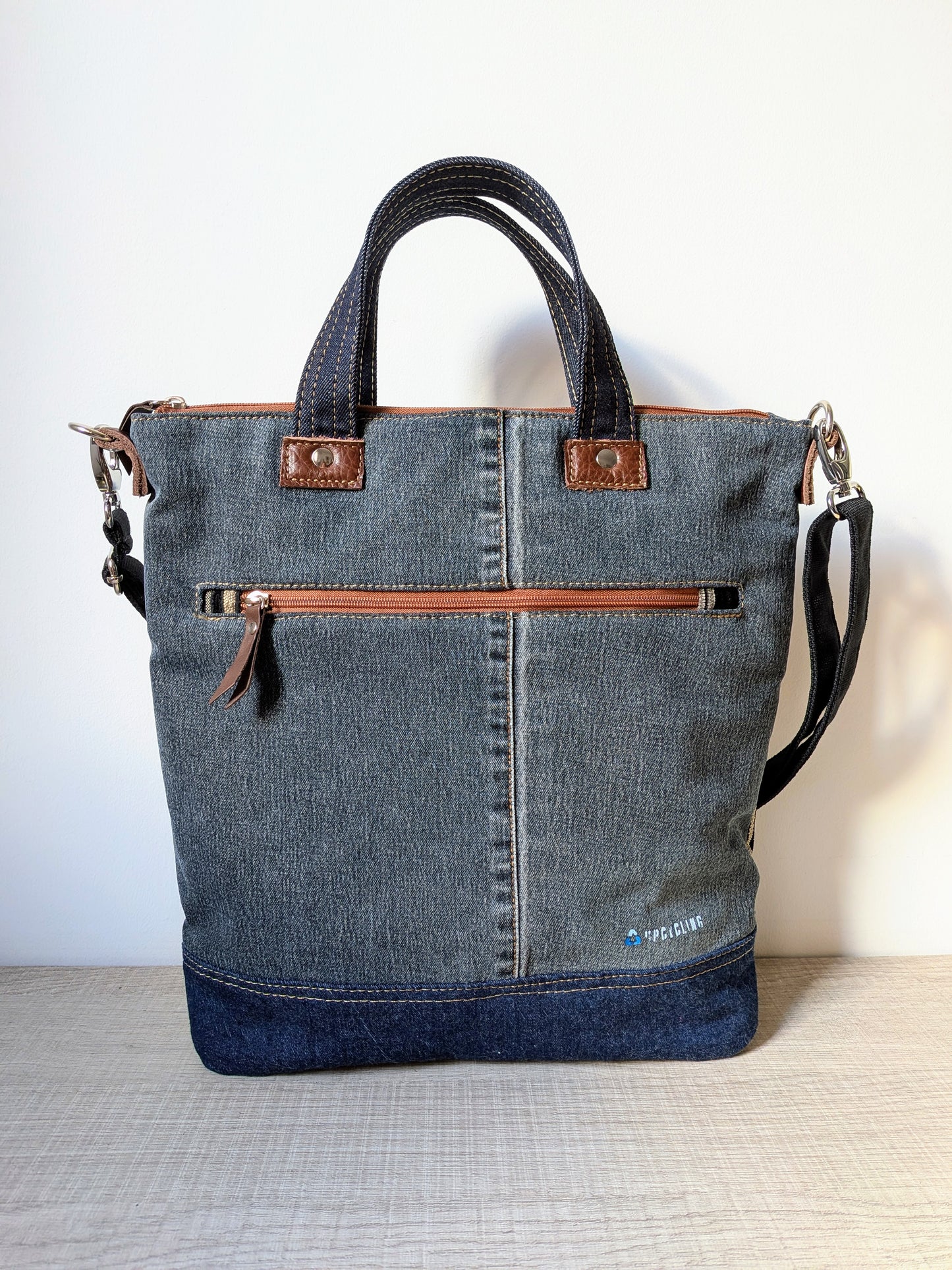 Bolso tote bag upcycling UNIKA nº 31