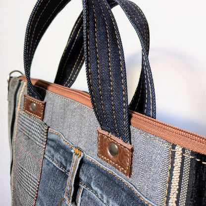 Bolso tote bag upcycling UNIKA nº 31