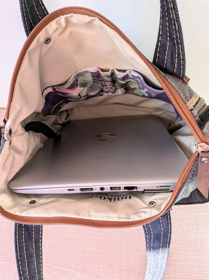 Bolso tote bag upcycling UNIKA nº 31
