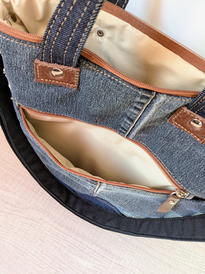 Bolso tote bag upcycling UNIKA nº 31