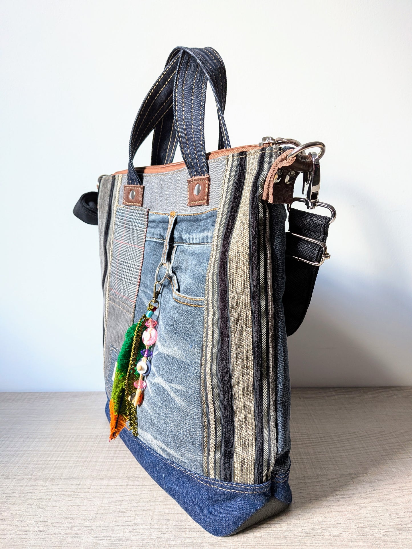 Bolso tote bag upcycling UNIKA nº 31
