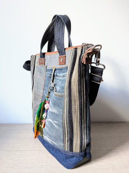 Bolso tote bag upcycling UNIKA nº 31