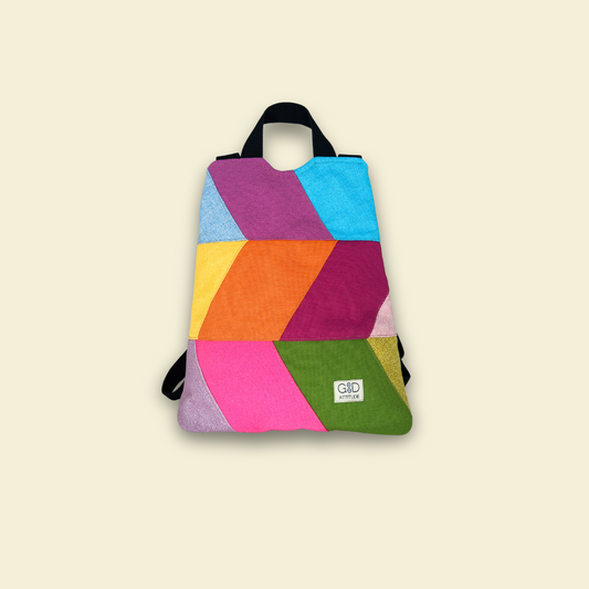 Mochila antirrobo Espigas multicolor PEQUEÑA